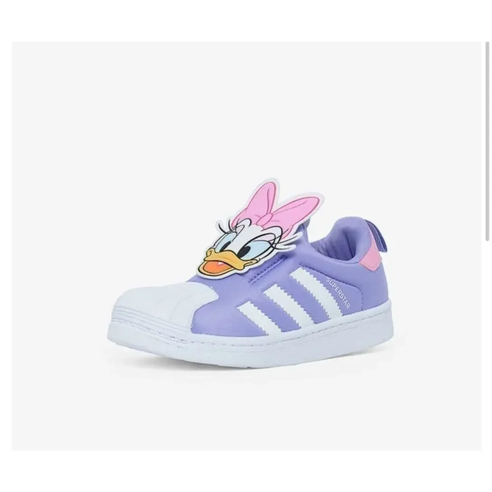 NIB❤️Adidas Disney Superstar 360 Daisy Duck sneaker shoes sz3